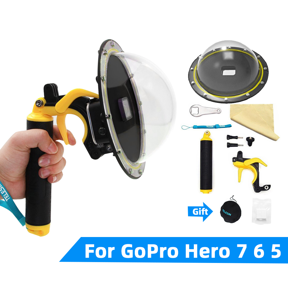 Dome Gopro Waterproof Camera Lens Dome Gopro Waterproof Camera Lens