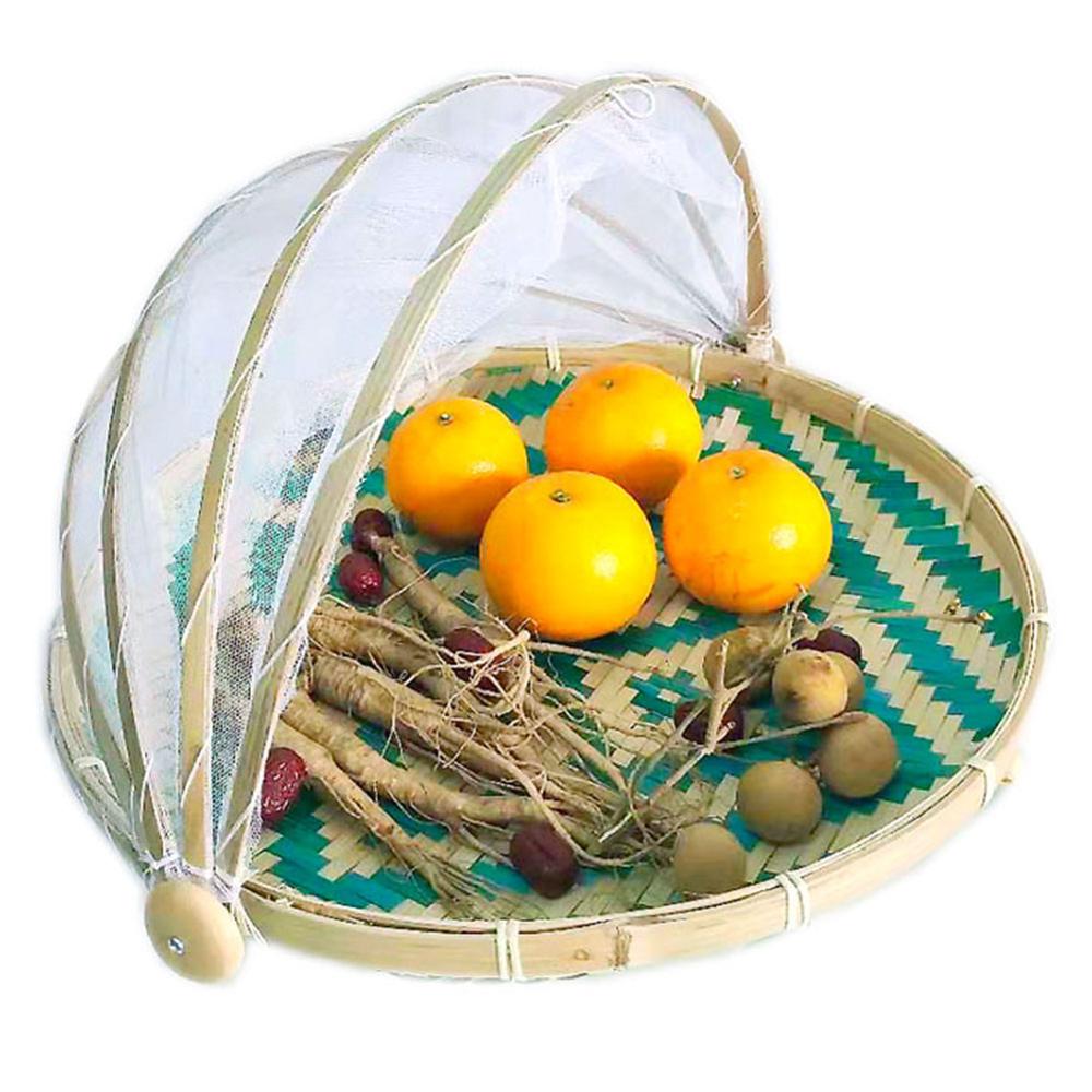 Dome Rattan Food Cover