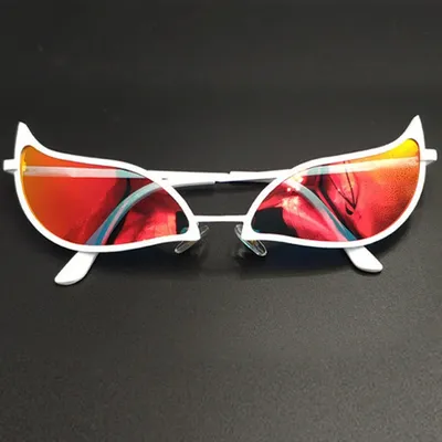 Donquixote PVC Sunglasses Doflamingo Cosplay Glasses Anime Cat Eye Sunglasses for Women Men Funny Christmas Gift Party