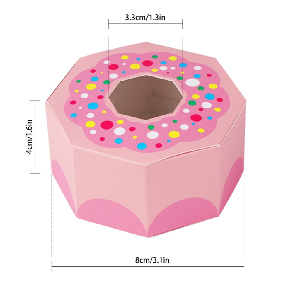 Donut Boxes Party Gift Favors (10Pcs) Donut Boxes Party Gift Favors (10Pcs)
