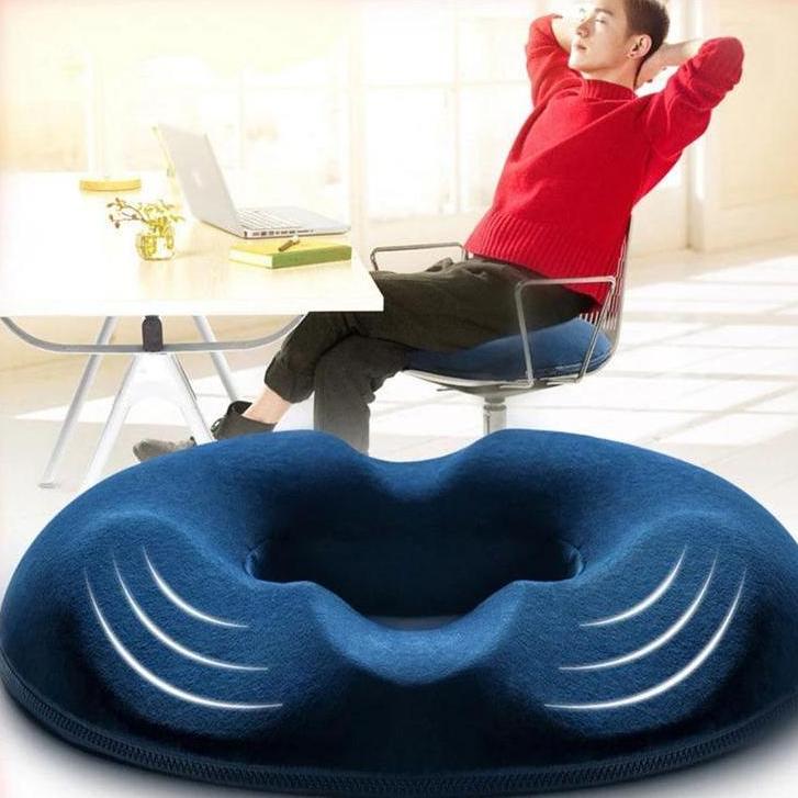 Donut Pillow Hemorrhoid Seat Cushion Coccyx Orthopedic Massage Hemorrhoids Chair Cushion Office Car Pain Relief Support Donut Pillow Hemorrhoid Seat Cushion Coccyx Orthopedic Massage Hemorrhoids Chair Cushion Office Car Pain Relief Support