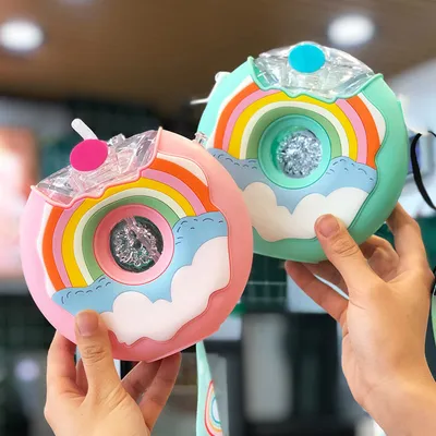 Donut Shaped Bottle Sippy Cup
