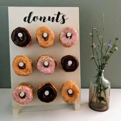 Donut Wall Stand Decoration Donut Wall Stand Decoration