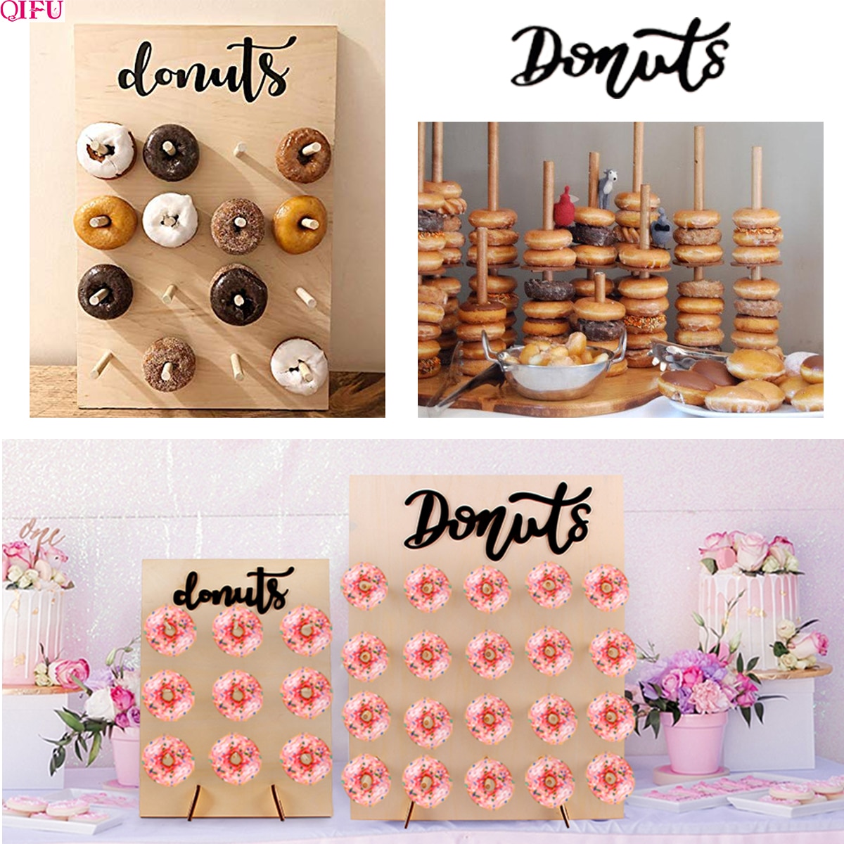 Donut Wall Stand Decoration Donut Wall Stand Decoration