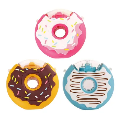 Donut Water Bottle with Straw and Strap Donut Water Bottle with Straw and Strap