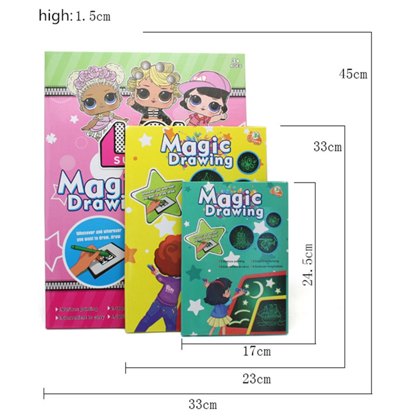 Doodle Board Luminous Kid's Drawing Kit Doodle Board Luminous Kid's Drawing Kit