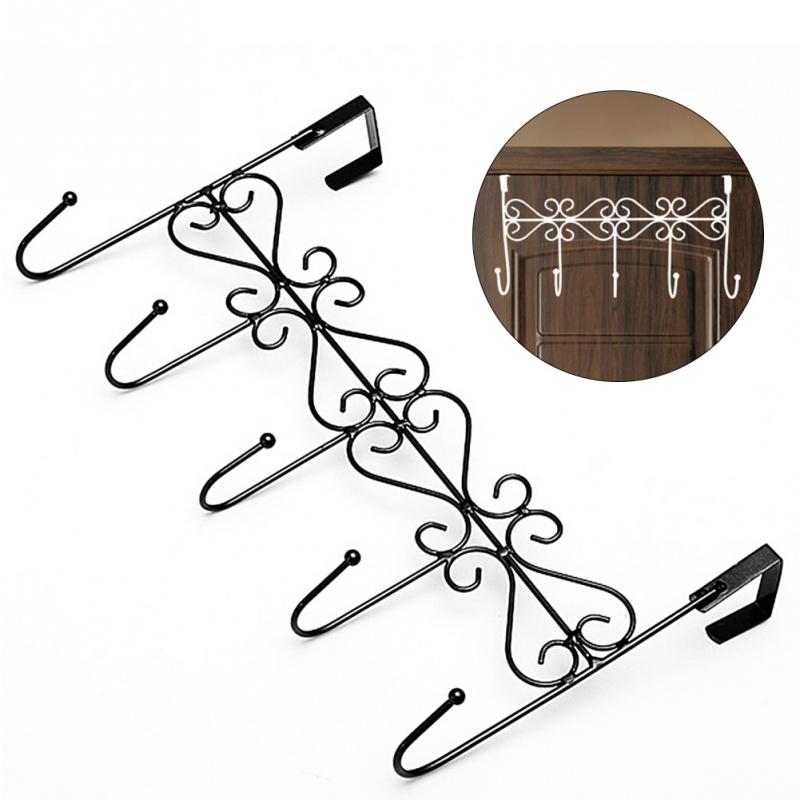 Door Clothes Hanger 5-Hook Clothes Rack Door Clothes Hanger 5-Hook Clothes Rack
