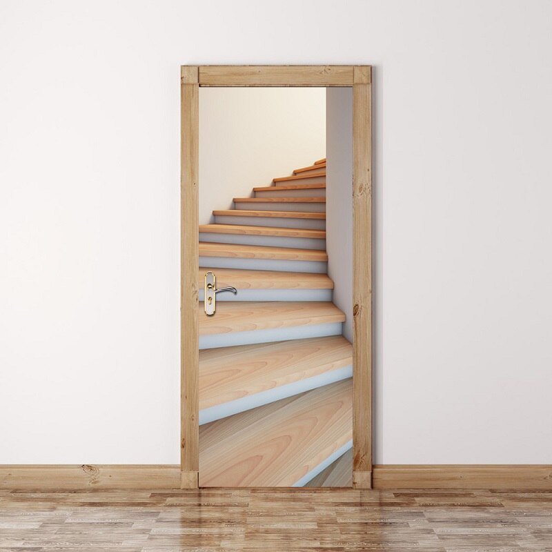 Door Decal Landscape Door Sticker Door Decal Landscape Door Sticker