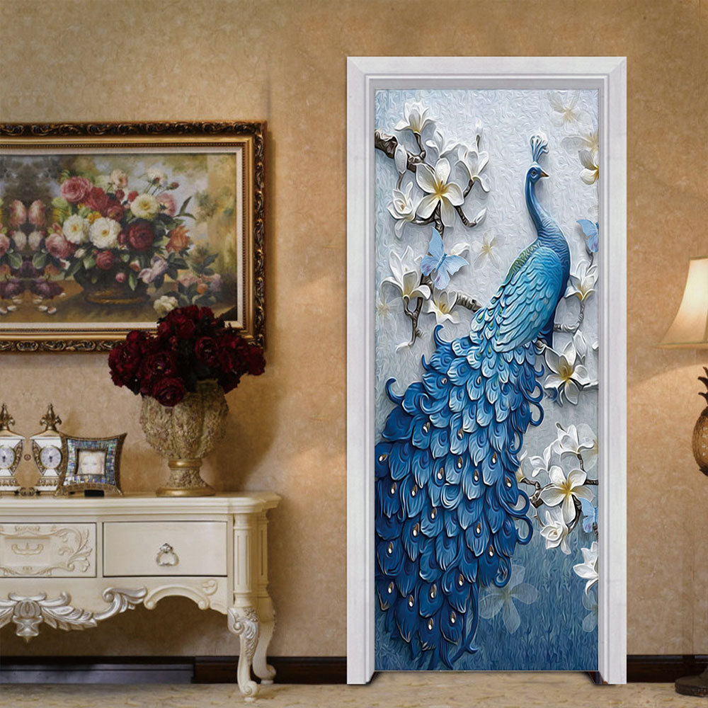 Door Decal Landscape Door Sticker