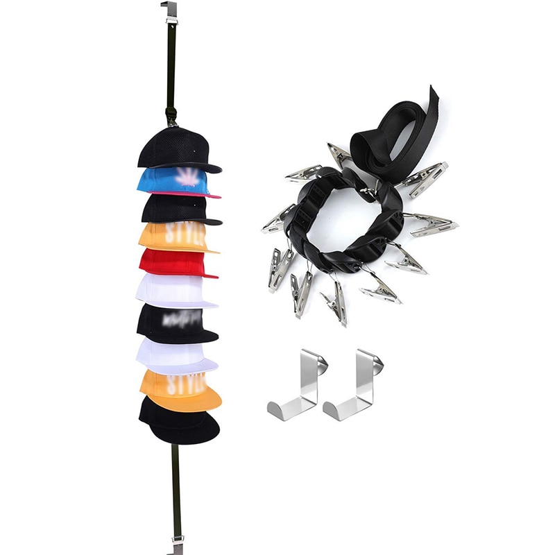 Door Hanging Ball Cap Hanger Organizer