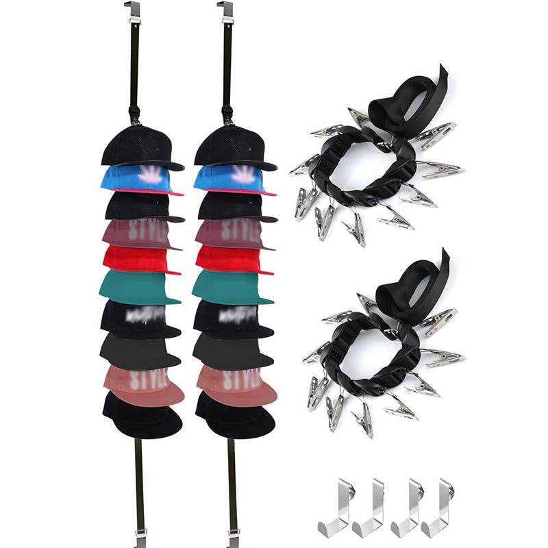 Door Hanging Ball Cap Hanger Organizer