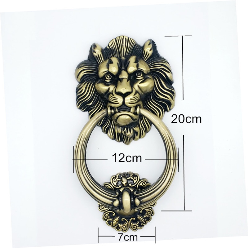 Door Knocker Antique Lion Design