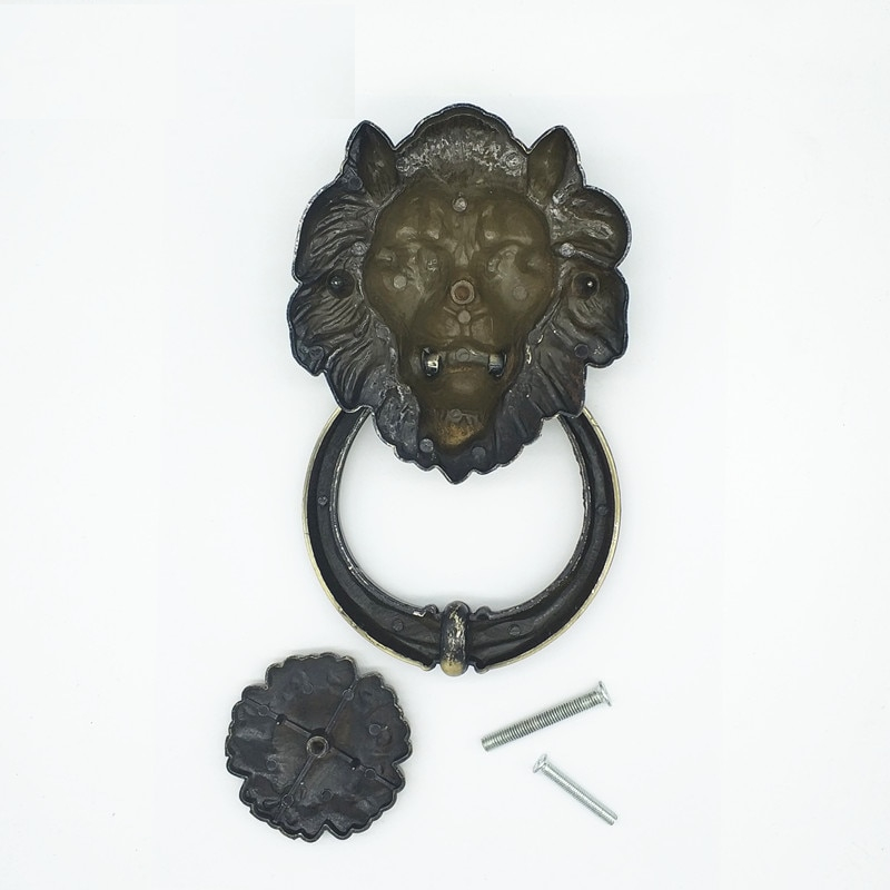 Door Knocker Antique Lion Design