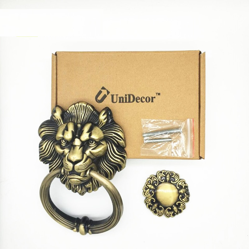 Door Knocker Antique Lion Design