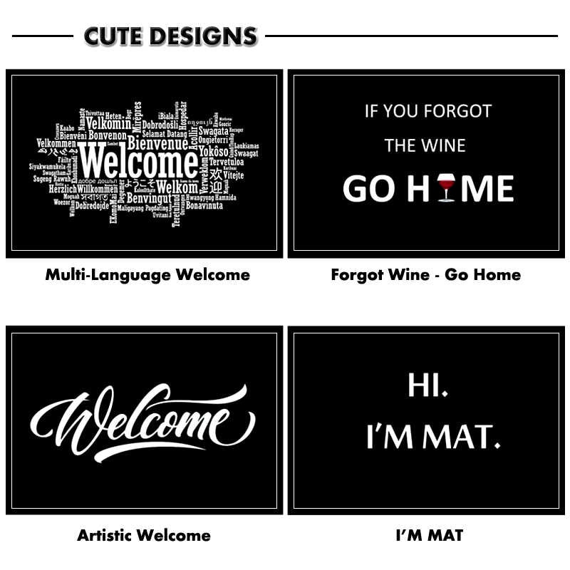 Doorstep Funny Welcome Mat