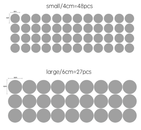 Dot Stickers Decorative Wall Decals