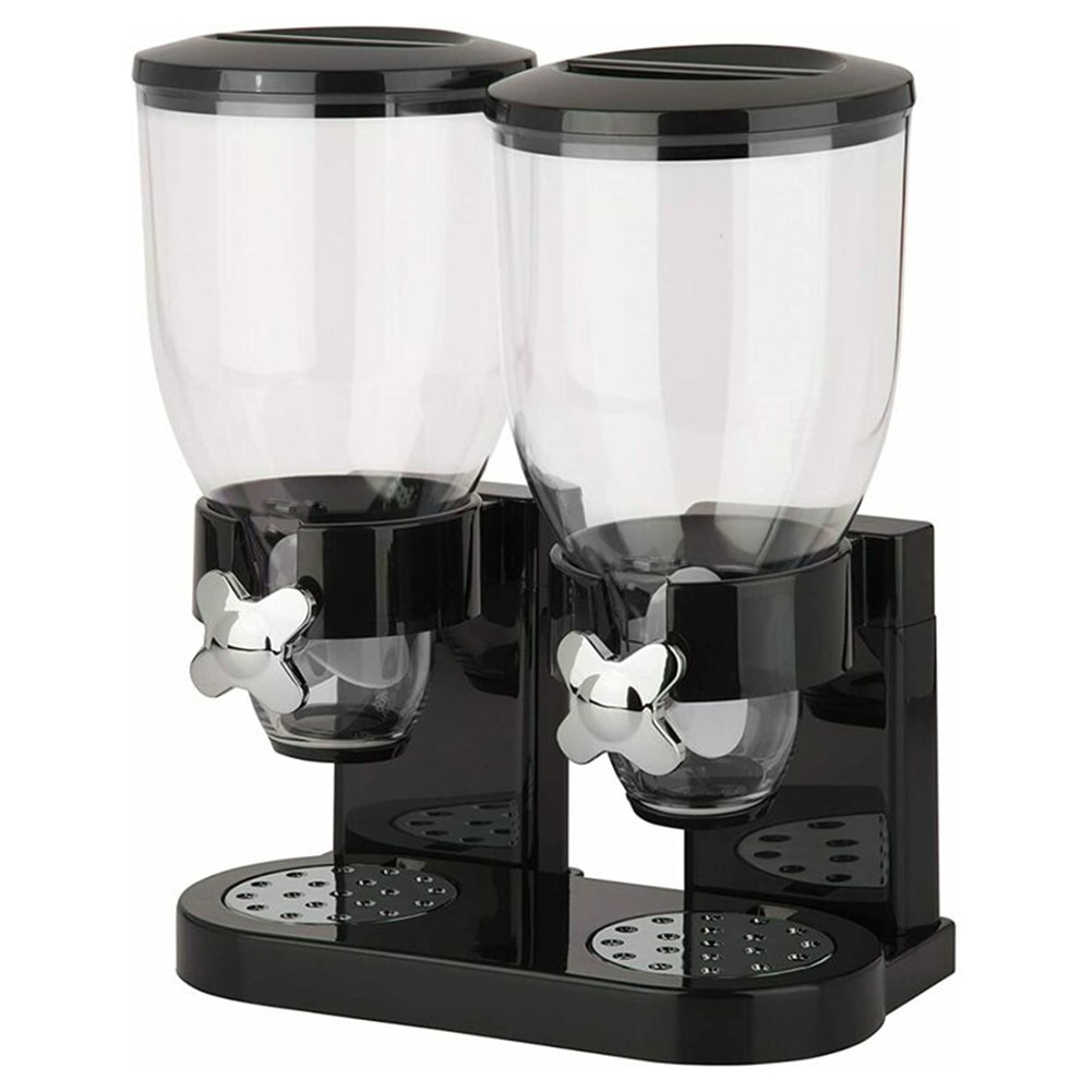 Double Cereal Dispenser Food Storage Double Cereal Dispenser Food Storage