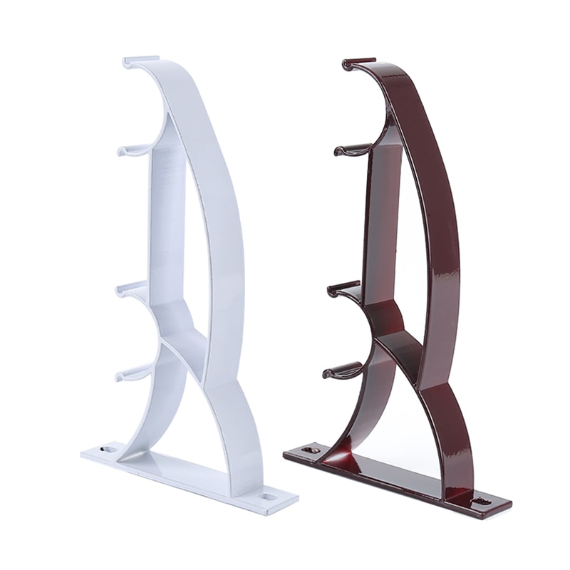 Double Curtain Rod Brackets (2Pcs) Double Curtain Rod Brackets (2Pcs)