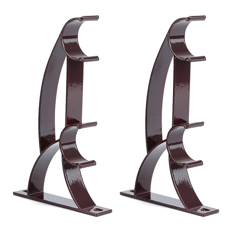 Double Curtain Rod Brackets (2Pcs) Double Curtain Rod Brackets (2Pcs)