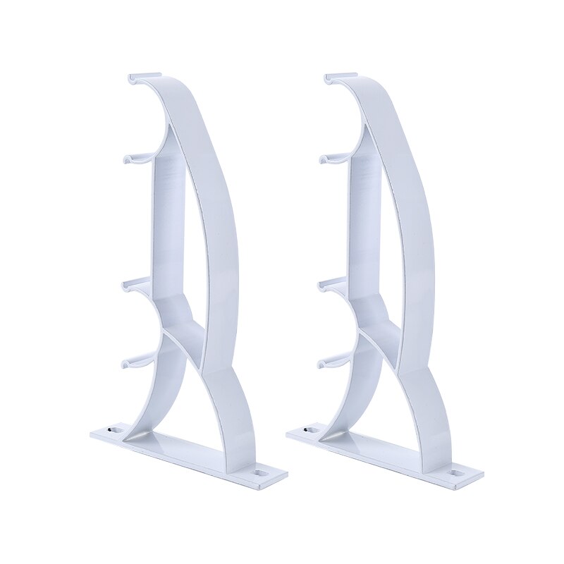 Double Curtain Rod Brackets (2Pcs) Double Curtain Rod Brackets (2Pcs)