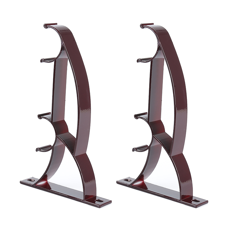 Double Curtain Rod Brackets (2Pcs) Double Curtain Rod Brackets (2Pcs)