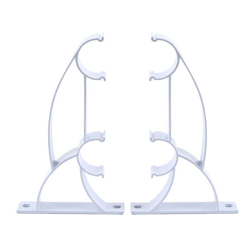 Double Curtain Rod Brackets (2Pcs) Double Curtain Rod Brackets (2Pcs)