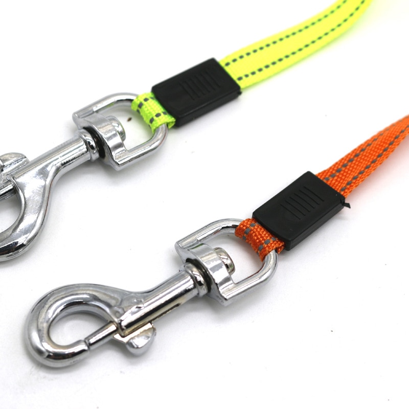 Double Dog Leash with Built In Light