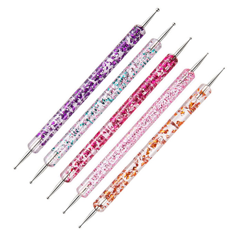 Double End Nail Dotting Pen (5 pcs)