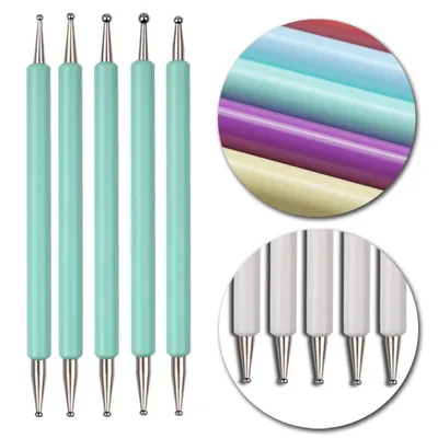 Double Headed Nail Polish Dotting Tools (5pc)