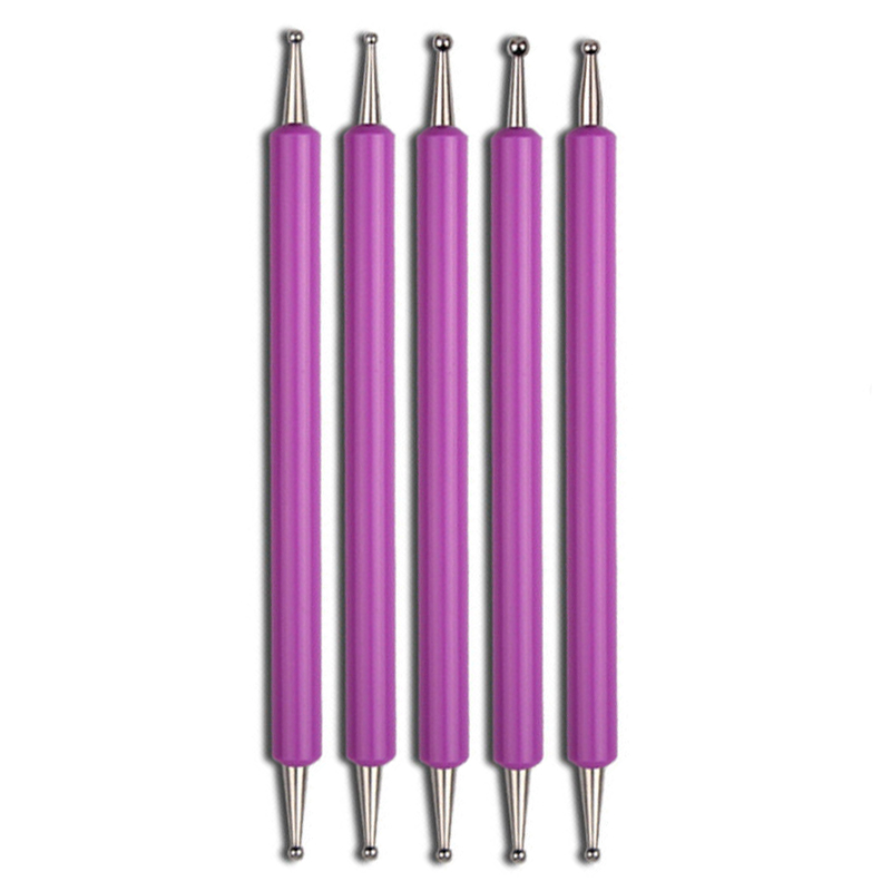 Double Headed Nail Polish Dotting Tools (5pc)