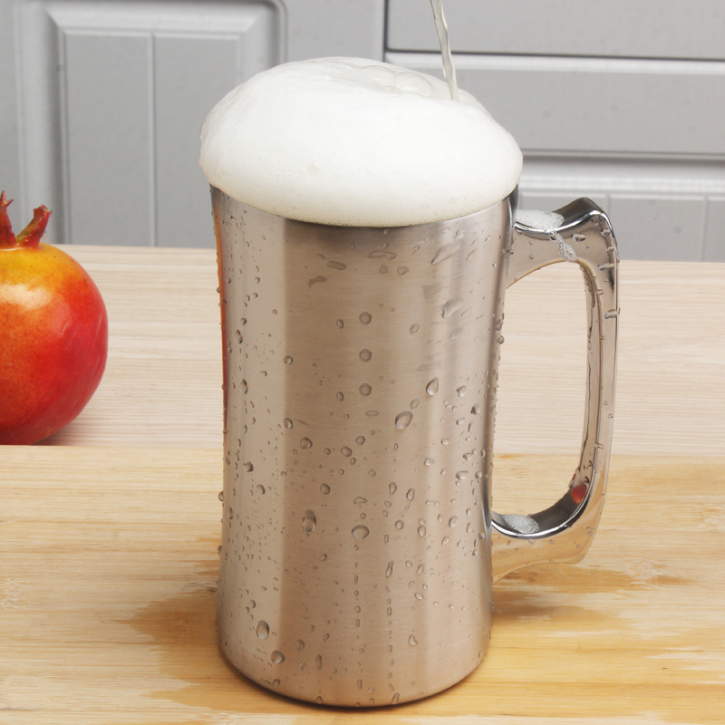Double Layer 560ml Stainless Steel Beer Cup Double Layer 560ml Stainless Steel Beer Cup