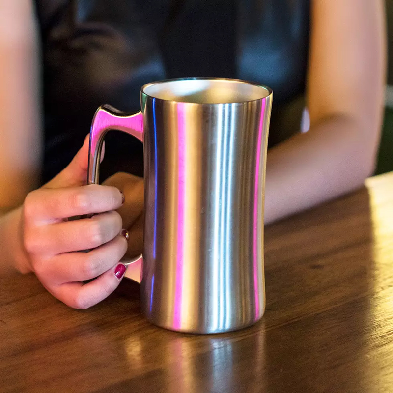 Double Layer 560ml Stainless Steel Beer Cup Double Layer 560ml Stainless Steel Beer Cup