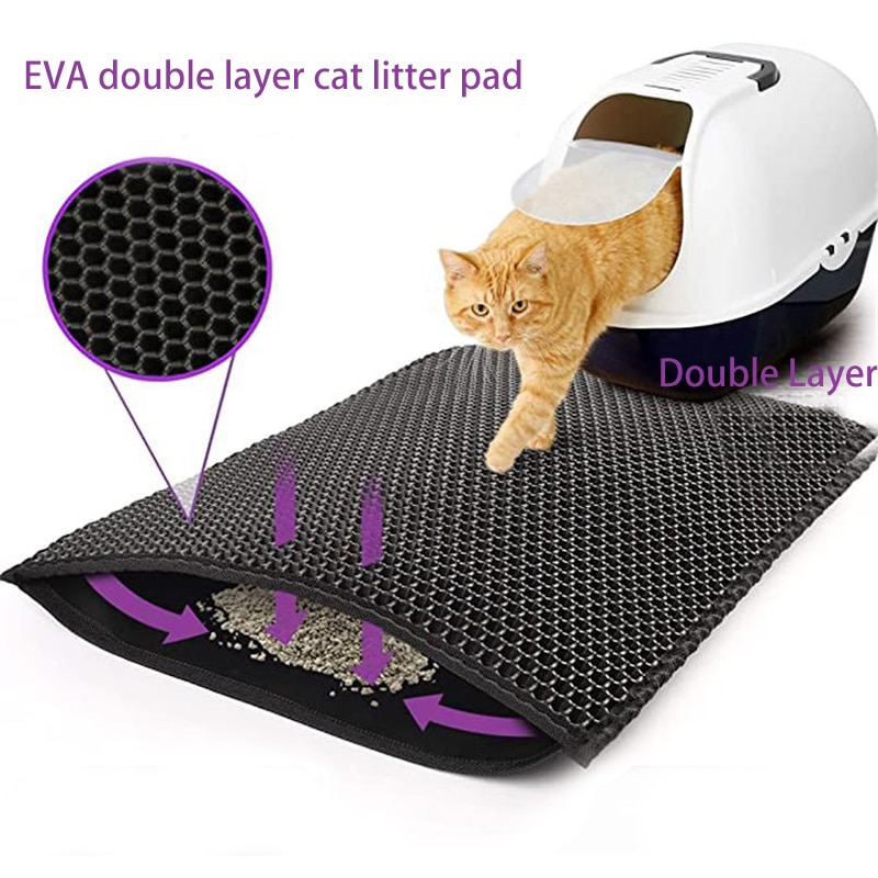 Double Layer Litter Catching Mat