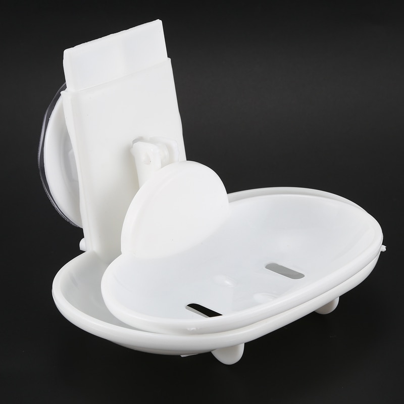 Double Layer Plastic Soap Rack