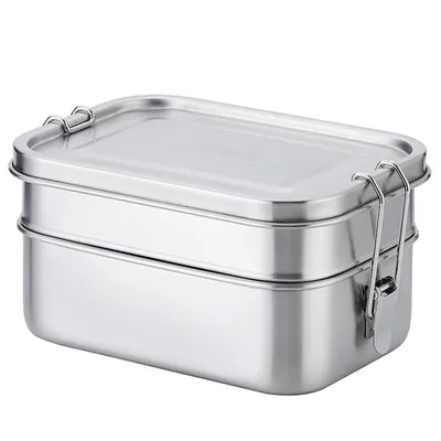 Double Layer Stainless Bento Box