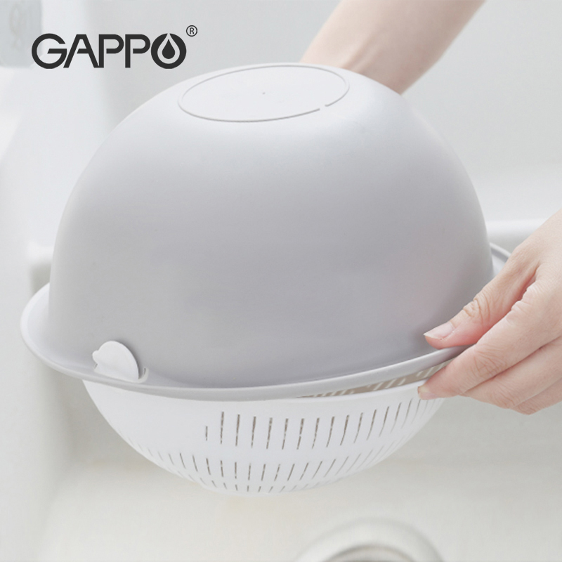 Double Layer Vegetable Drain Basket