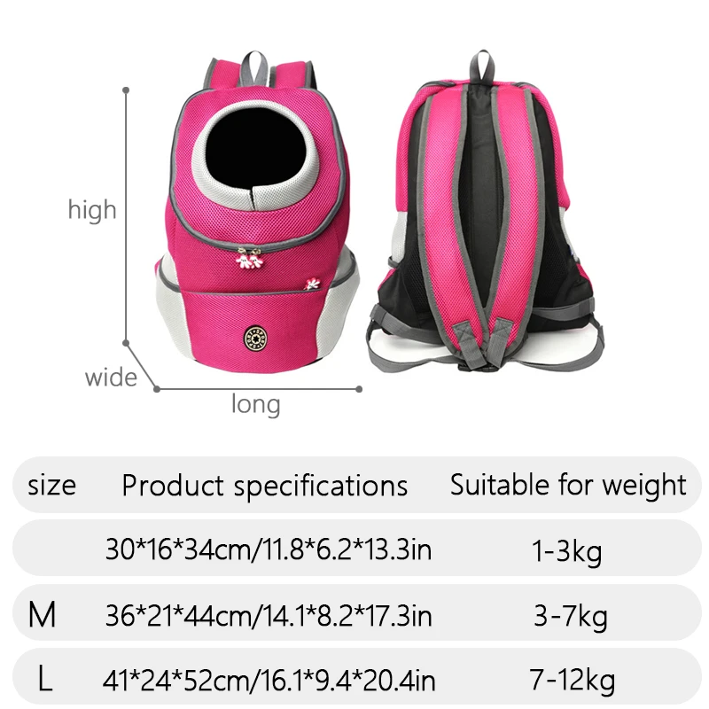 Double Shoulder Portable Outdoor Pet Bag For Dogs Travel Breathable Dog Bag Outdoor Dog Carrier Bag Pet Carrying Double Shoulder Portable Outdoor Pet Bag For Dogs Travel Breathable Dog Bag Outdoor Dog Carrier Bag Pet Carrying