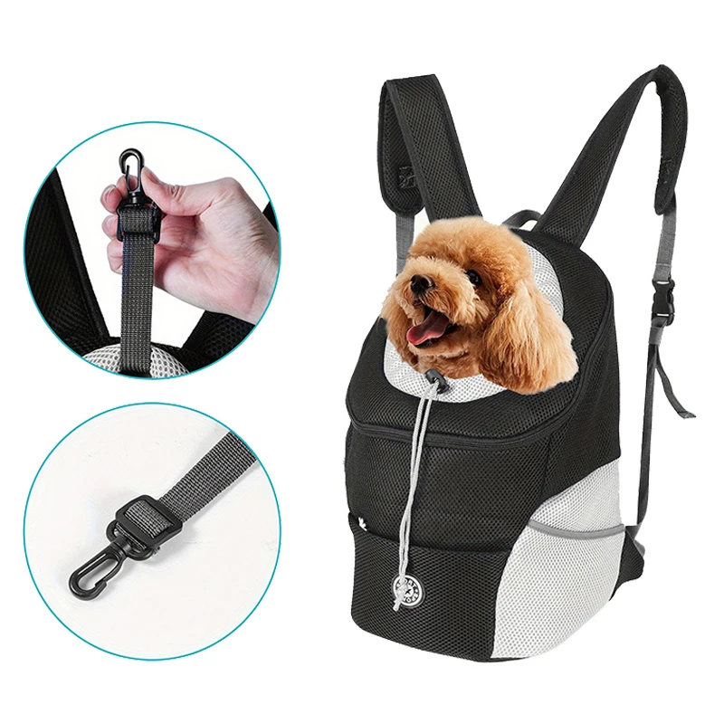 Double Shoulder Portable Outdoor Pet Bag For Dogs Travel Breathable Dog Bag Outdoor Dog Carrier Bag Pet Carrying Double Shoulder Portable Outdoor Pet Bag For Dogs Travel Breathable Dog Bag Outdoor Dog Carrier Bag Pet Carrying