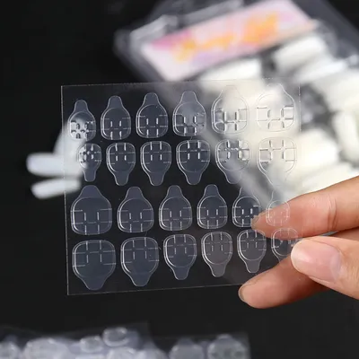 Double-Side Fake Nail Tape (240 pcs) Double-Side Fake Nail Tape (240 pcs)