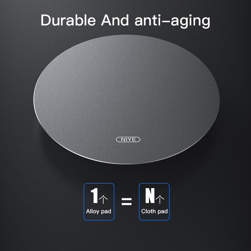 Double-Sided Gaming Metal Mouse Pad Double-Sided Gaming Metal Mouse Pad