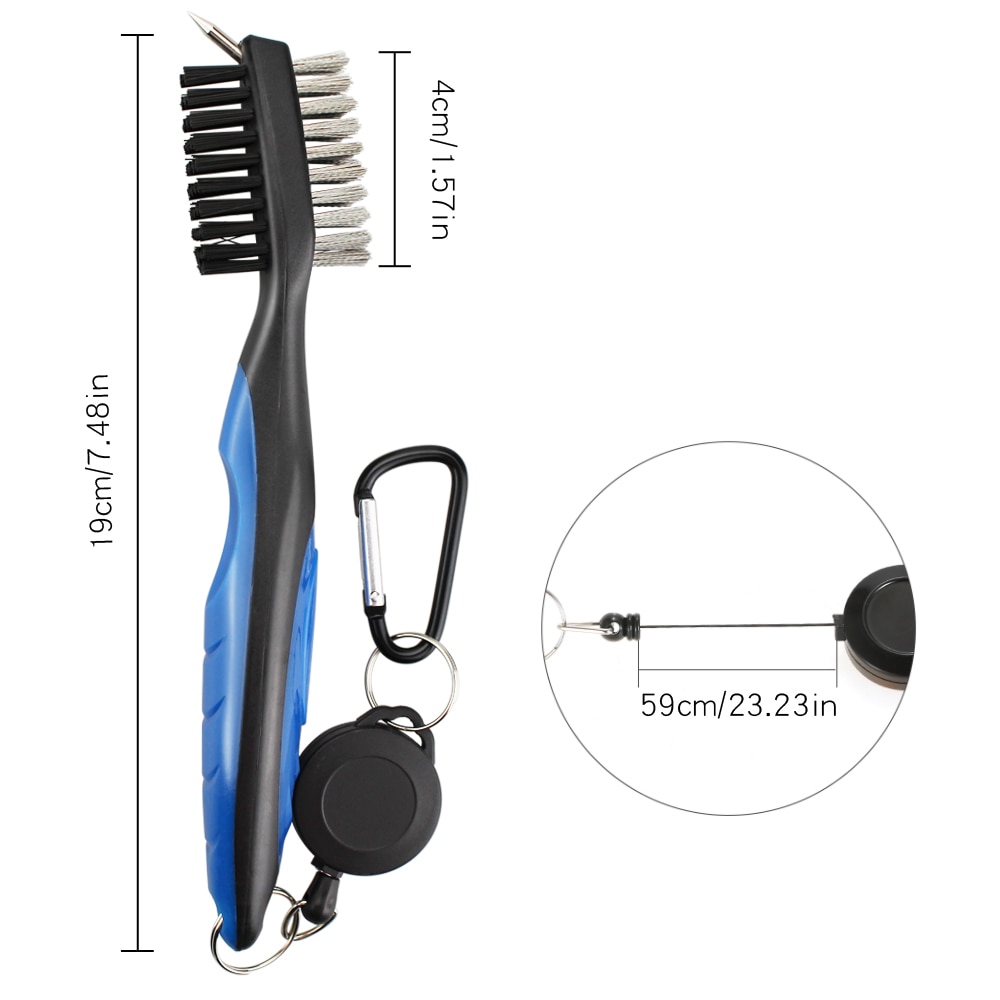 Double Sided Golf Club Cleaning Brush Double Sided Golf Club Cleaning Brush