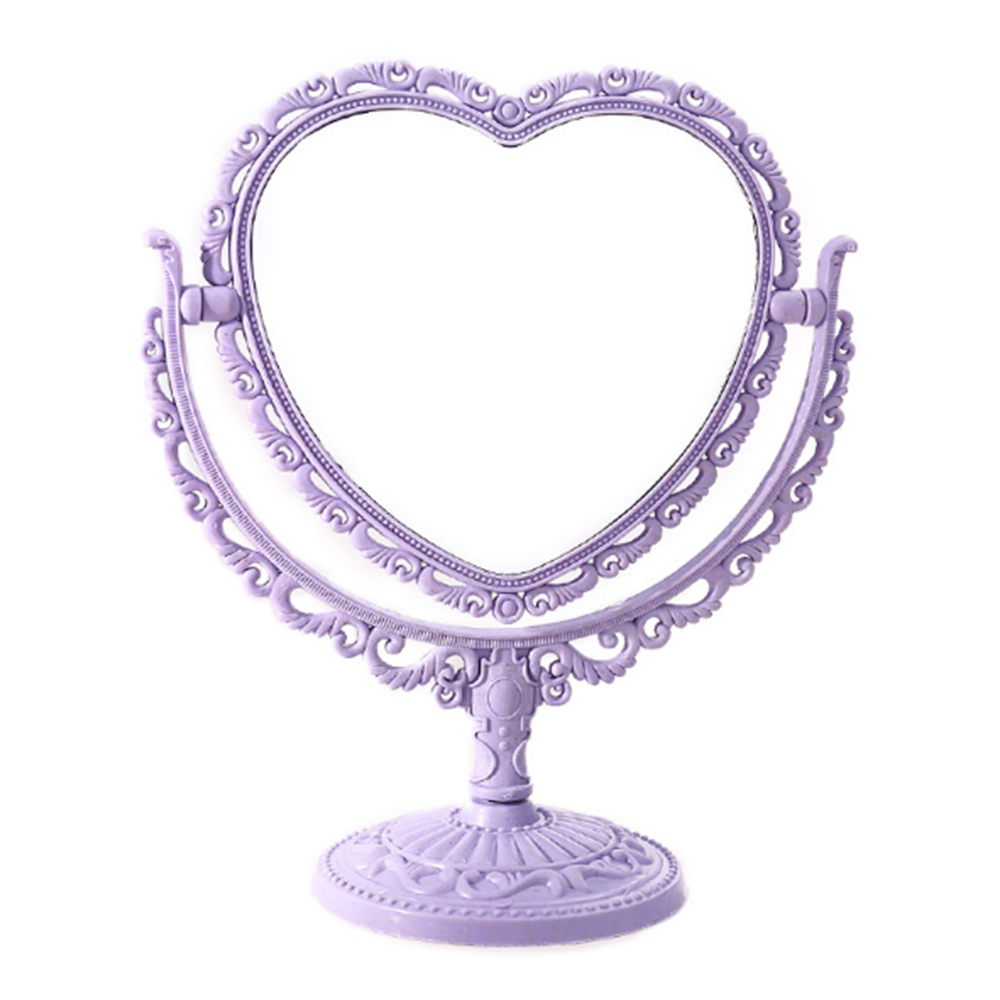 Double Sided Heart Makeup Mirror Double Sided Heart Makeup Mirror