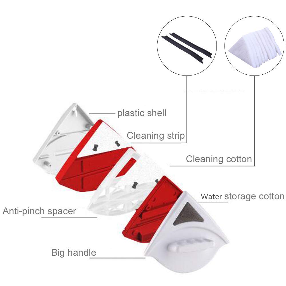 Double Sided Magnetic Window Cleaner
