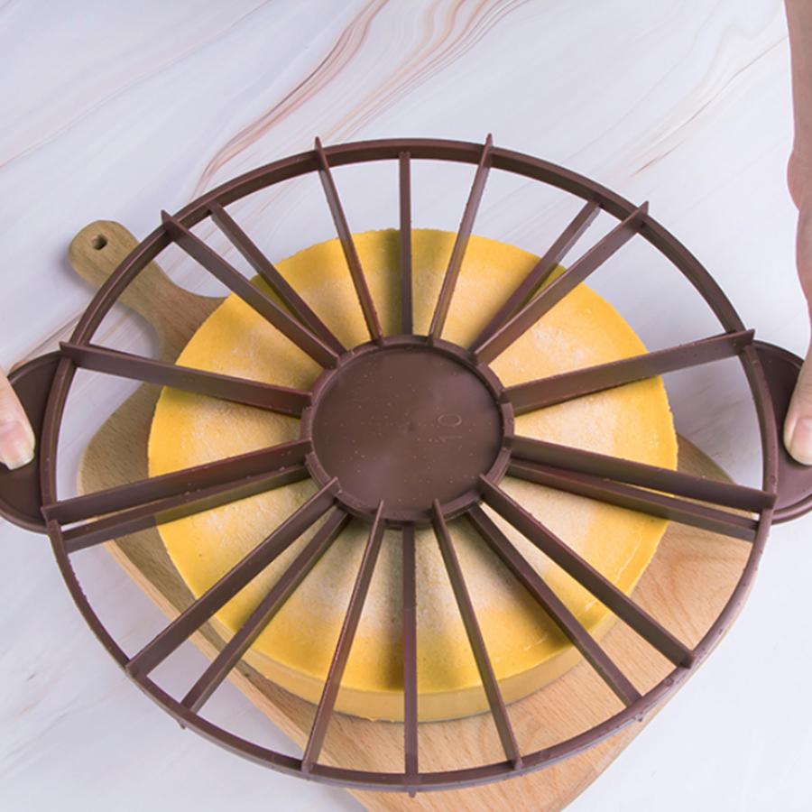 Double Sided Plastic Cake Portion Cutter Double Sided Plastic Cake Portion Cutter
