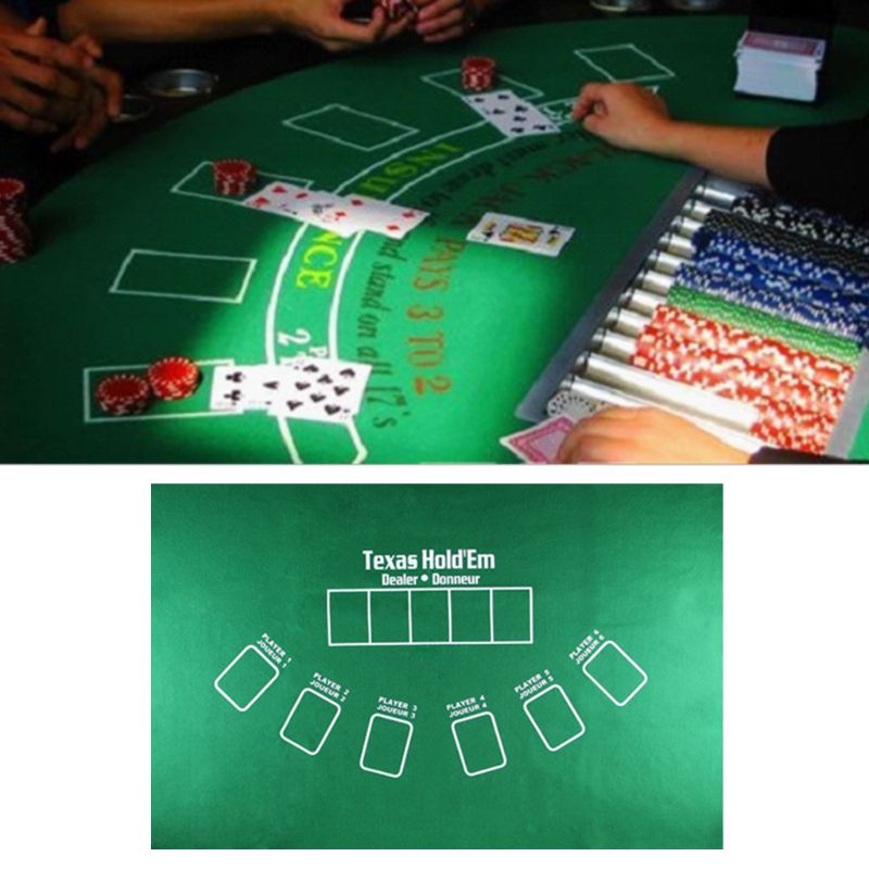 Double Sided Poker Tablecloth Double Sided Poker Tablecloth