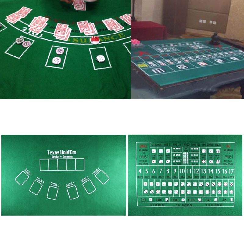 Double Sided Poker Tablecloth Double Sided Poker Tablecloth