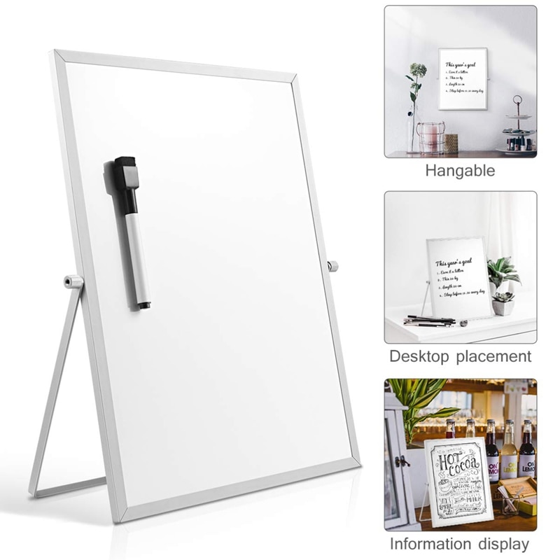 Double-Sided Portable Whiteboard