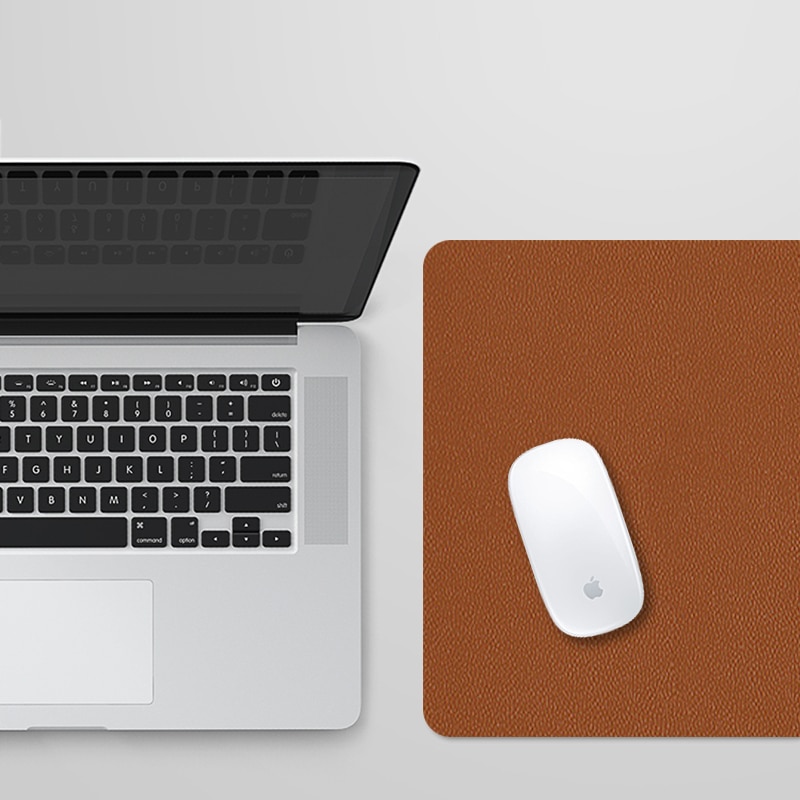 Double Sided PU Leather Mouse Mat Double Sided PU Leather Mouse Mat