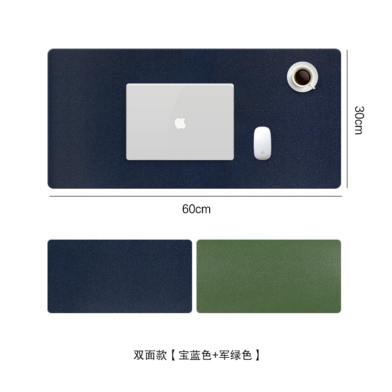 Double Sided PU Leather Mouse Mat Double Sided PU Leather Mouse Mat