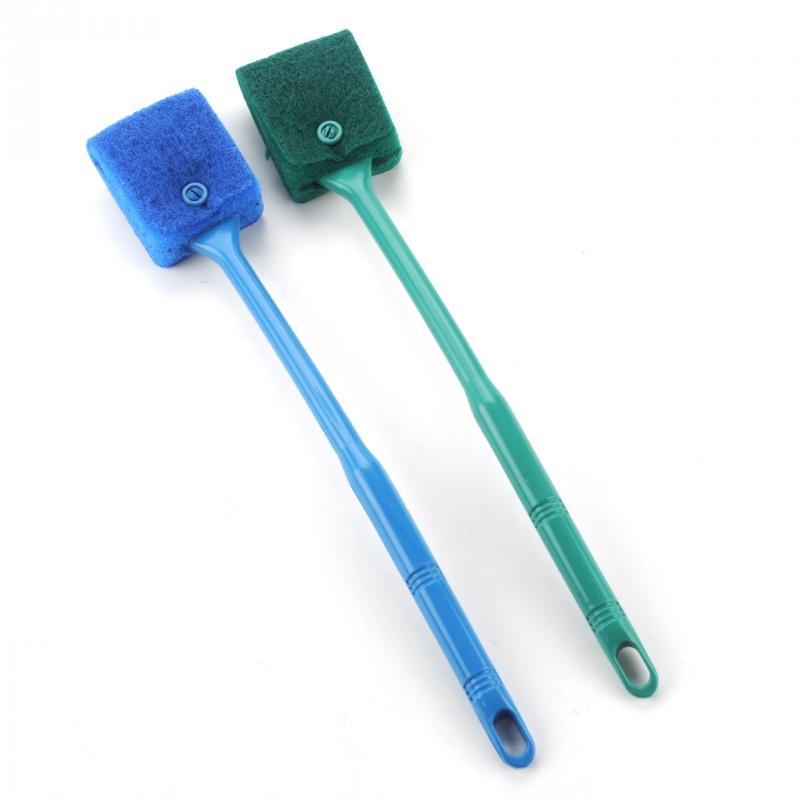 Double Sided Sponge Aquarium Cleaning Brush Double Sided Sponge Aquarium Cleaning Brush